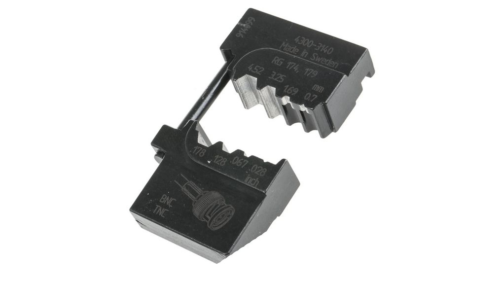 Crimp Tool Die Set, BNC, TNC